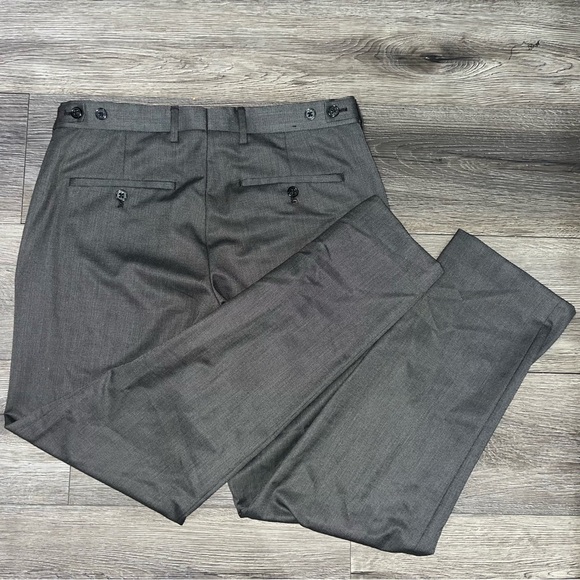 Express Producer Pants Womens Size 30/30 Gray Mid Rise Business Casual - Picture 3 of 5